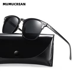New  Polarized Sunglasses Classic Retro Men Sun glasses Outdoor Sunglasses UV400 Plastic Square Trend Shades Eyewear