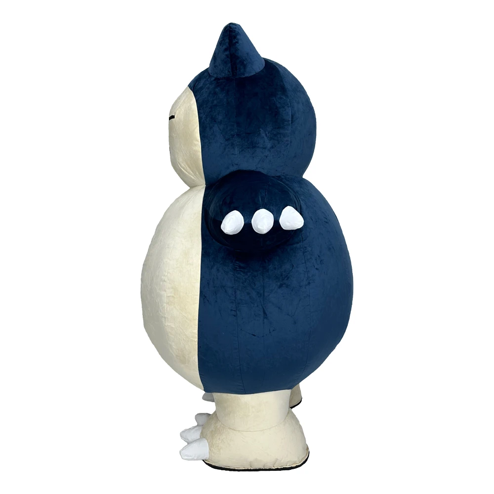 Disney MINISO Cartoon Kirby Beast Inflatable Plush Costume Adult Character Cosplay Party Halloween Performance Funny  No Battery