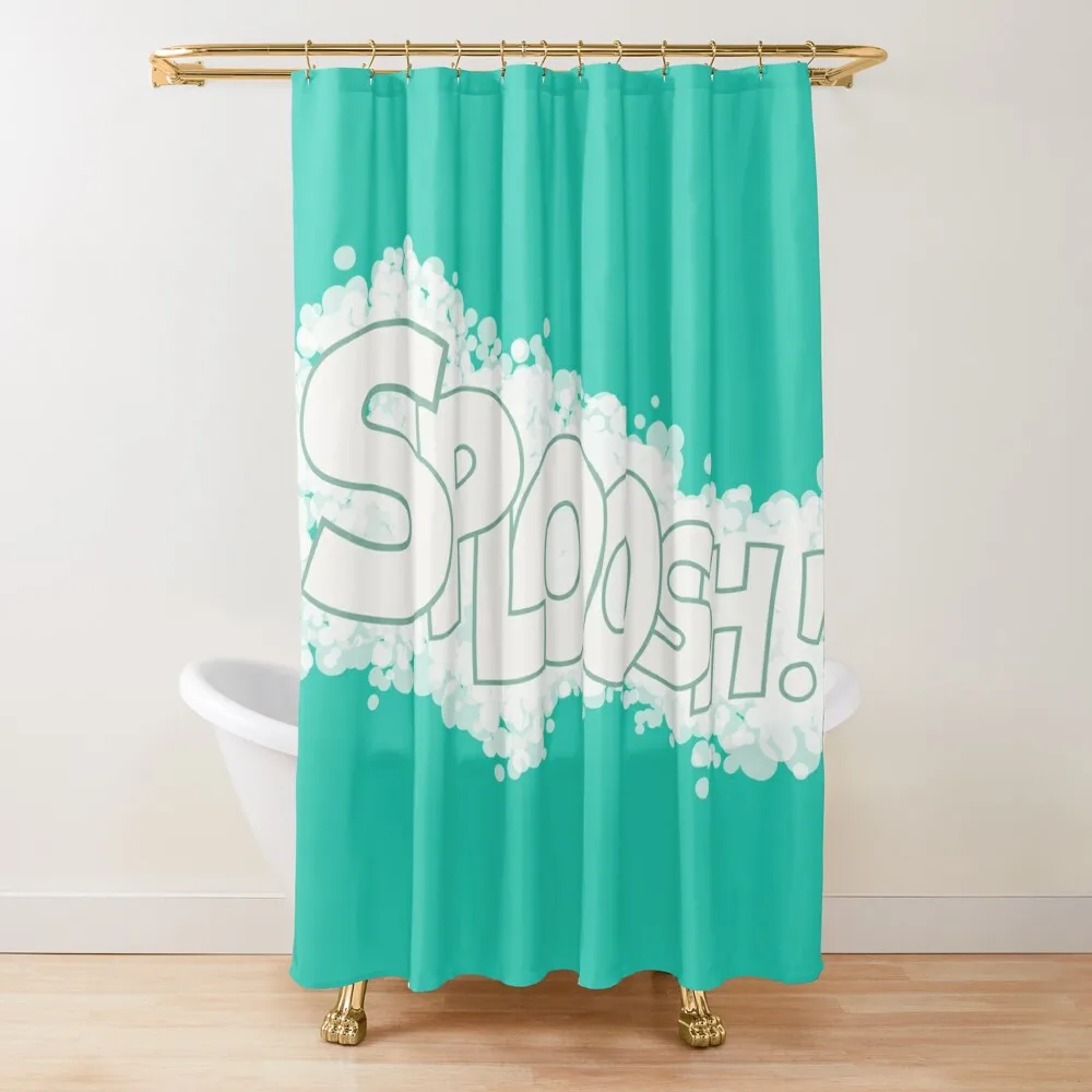 

SPLOOSH! Shower Curtain For Bathrooms With Beautiful Designs Bathroom And Shower Products Toilet Accessories Bathroom Curtain