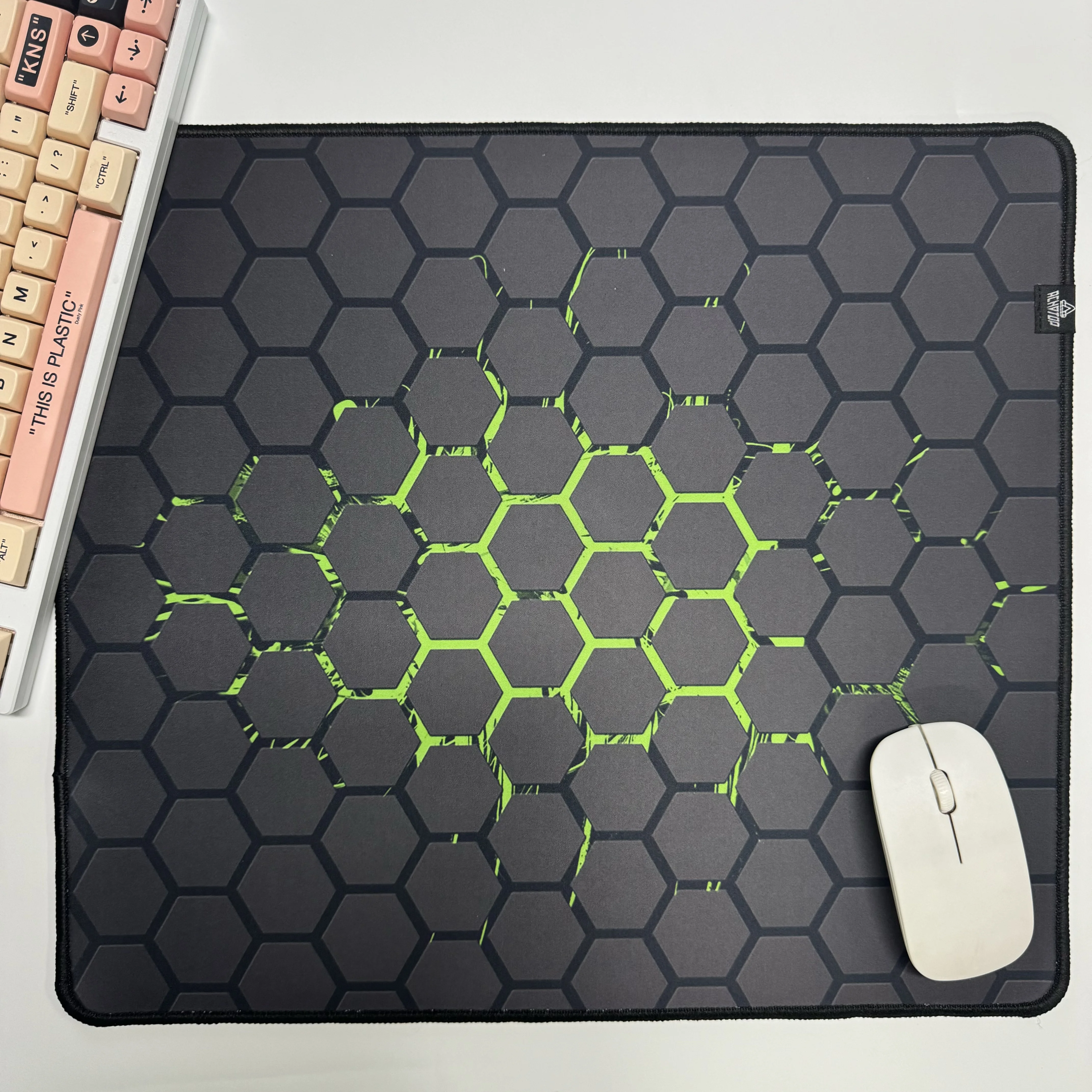 Control Mousepad Gaming Mouse Pad Individuality Geometry Strata Liquid Pattern Mouse Mat Keyboard Pads Gamer Desk Mat 40x45cm