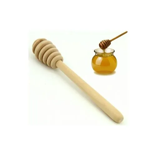 Anka Naturel Wooden Honey Spoon (4 Pieces)