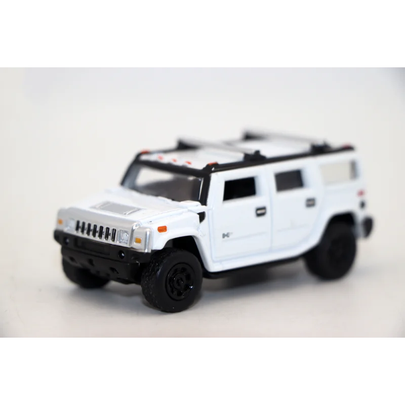 Diecast 1:64 Scale Hummer H2 SUVรถสะสมของเล่นของขวัญของที่ระลึกจอแสดงผลเครื่องประดับ
