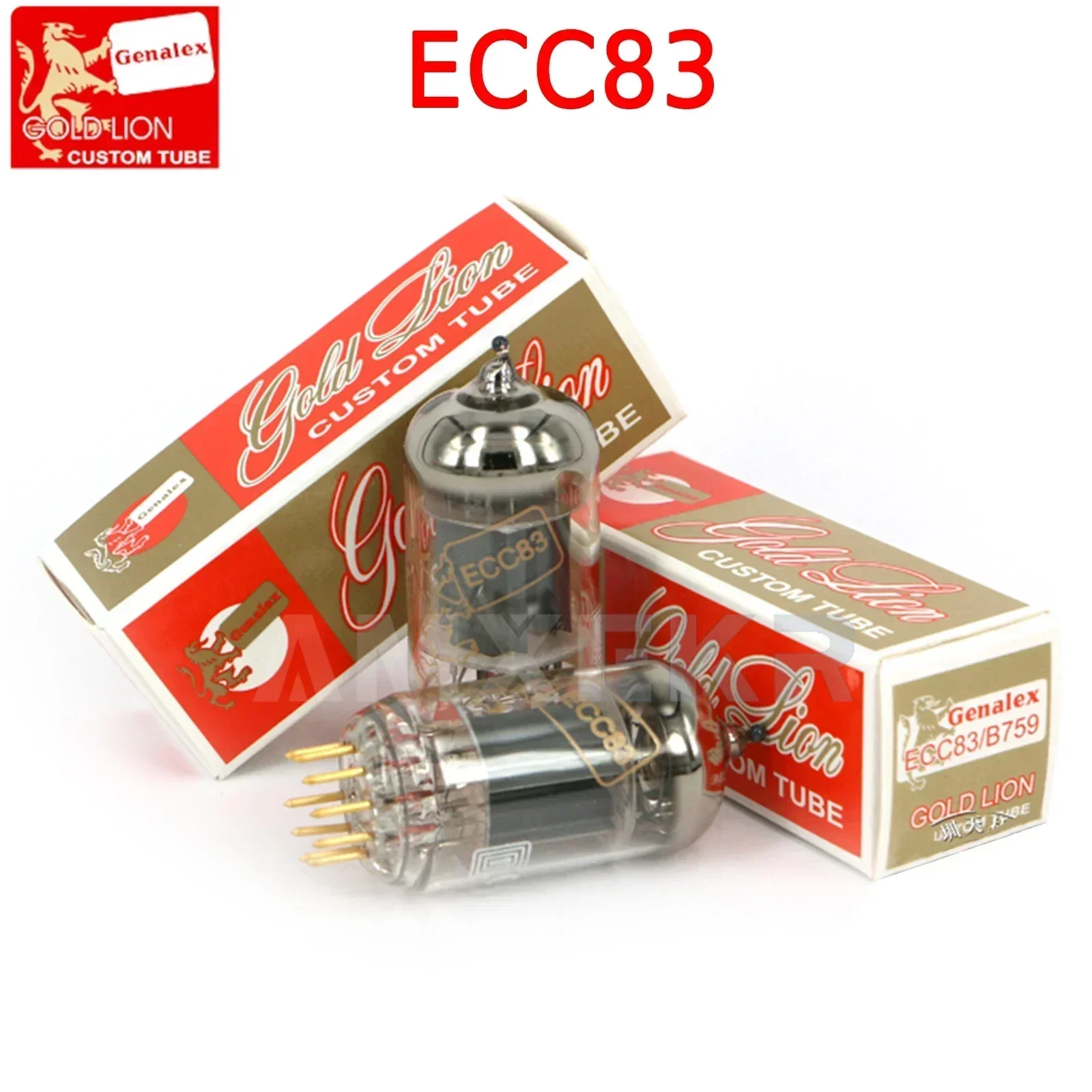 

GOLD LION ECC83 Electronic Tube ECC82 ECC81 Vacuum Tube Amplifier HIFI Audio Valve Original Factory Precision Matching