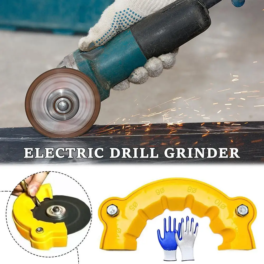 Multipurpose Drill Bit Grinding Sharpener Magnetic Drill Bits Portable Drill Press Efficient Resharpening Tool For All Bits New