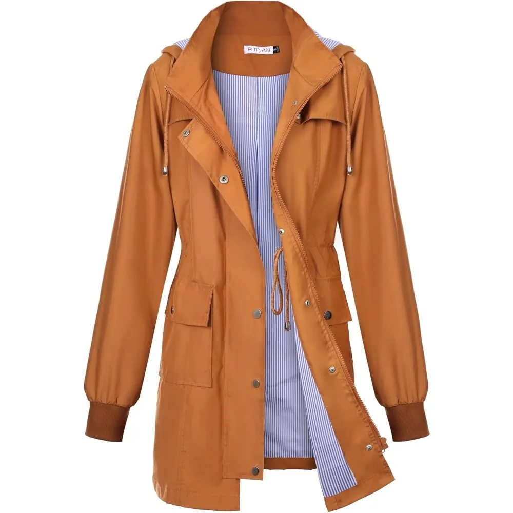 

Дождевики для женщин, водонепроницаемые дождевики с капюшоном, легкая ветровка, уличные женские плащи