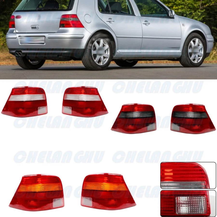 

Для VW Golf 4 MK4 GTI R32 1998 1999 2000 2001 2002 2003 2004 2005 Корпус заднего левого и правого заднего фонаря без ламп