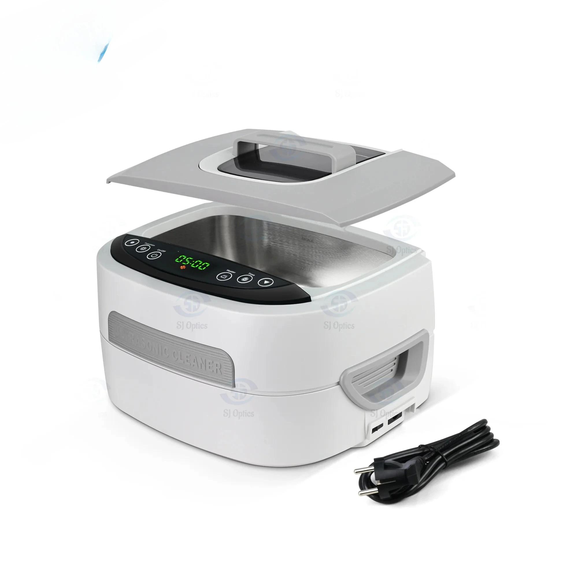 SJ البصريات بالموجات فوق الصوتية الأنظف الوجه المعادن صوت منخفض CD-4821 بالموجات فوق الصوتية مجوهرات الأنظف المنزلية بالموجات فوق الصوتية المنظفات
