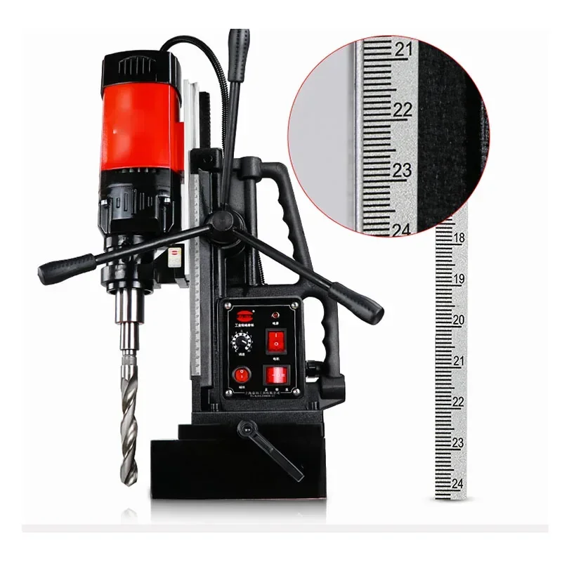 Magnetic Drill Multifunctional Industrial Grade Portable Electromagnet Magnetic Drill Hollow Magnetic Seat Drill