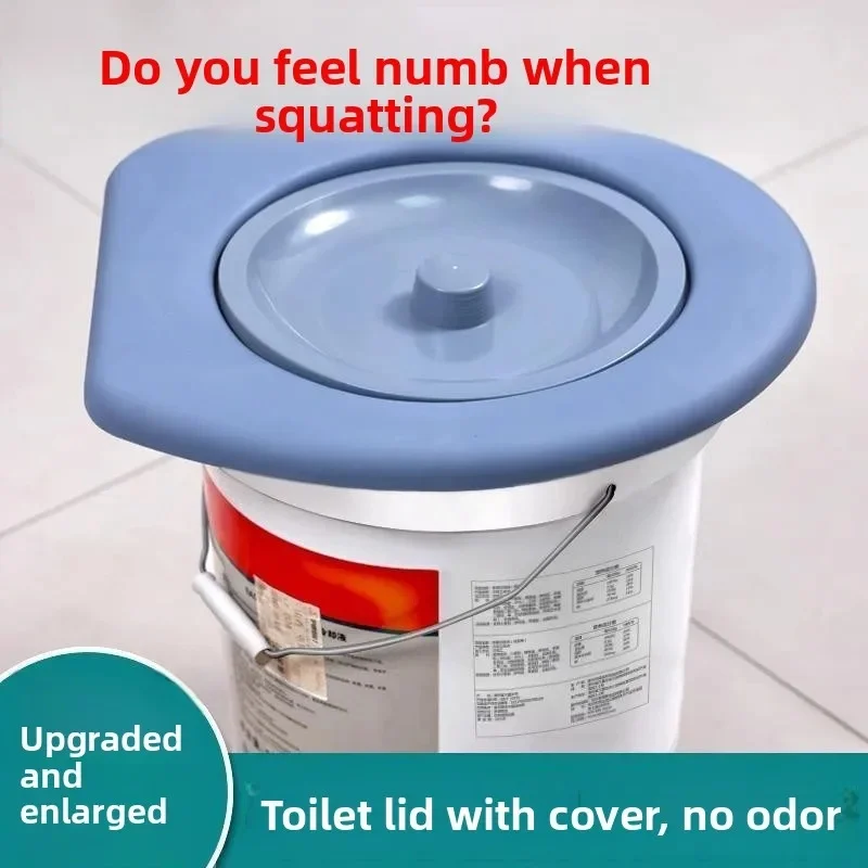 1/3Set New Plastic Toilet Seat Lid Potty Seat Removable Movable Toilet Lid Camping Bucket Seats Home Outdoor Accessory