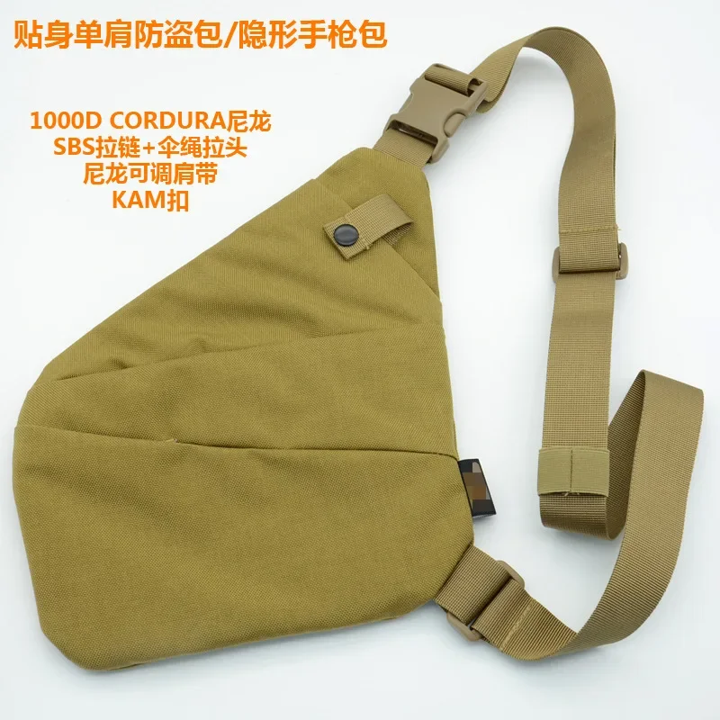 Holster For Man 2024 New  Waterproof Crossbody Anti-Theft Shoulder Chest Bag Multifunctional Outdoor Concealed Waist