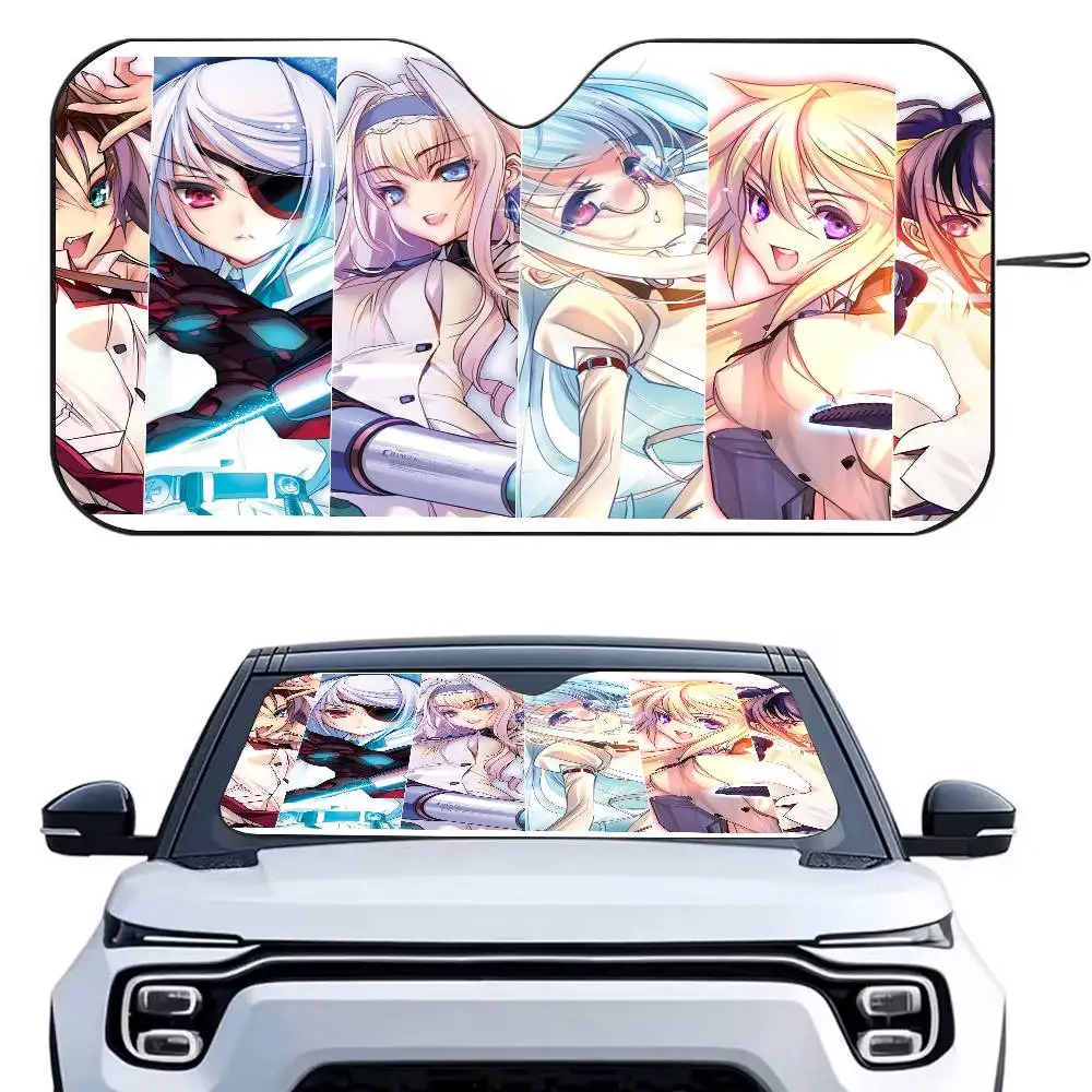 

ANIME Infinite Stratos Car SunShade Parasol Car Windshield Sun Shade UV Protection and Interior Cooler