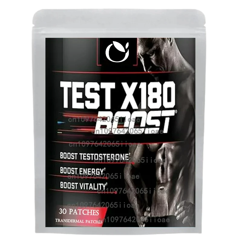 

30 Patches Testo Booster for Fast Muscle Building Extreme 9-in-1 Testosterone Anabolic Transdermal Patches