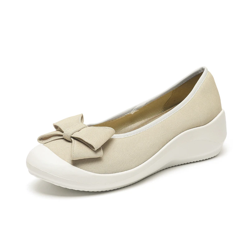 3Cm Low Chunky Heel Pumps Solid Color Pointed Toe Slip On Shoes 2023 Spring Summer Elegant Comfortable All Match Daily Dress