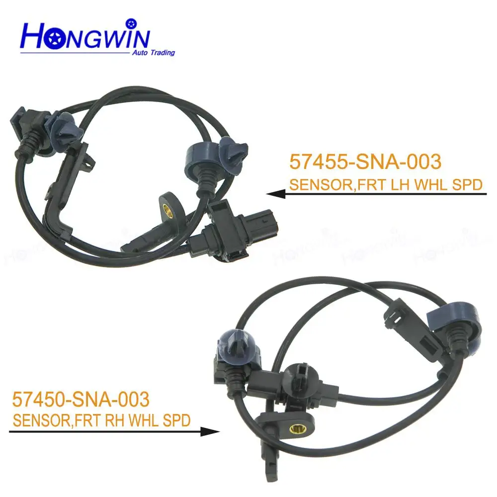 Front Left Right Wheel ABS Speed Sensor For Honda Civic 2006-2011 FA1 FD1 FD2 OEM:57455-SNA-003 57450-SNA-003 57455 SNA 003