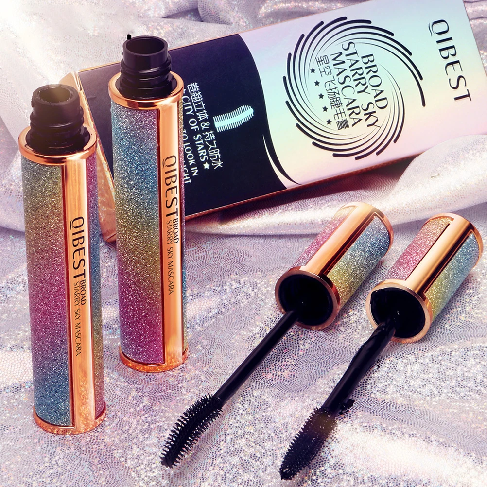 4D Mascara Cream Eyelash Extension Waterproof Fibers Thickening Curling Daily Party Wedding Makeup eyelash mascara