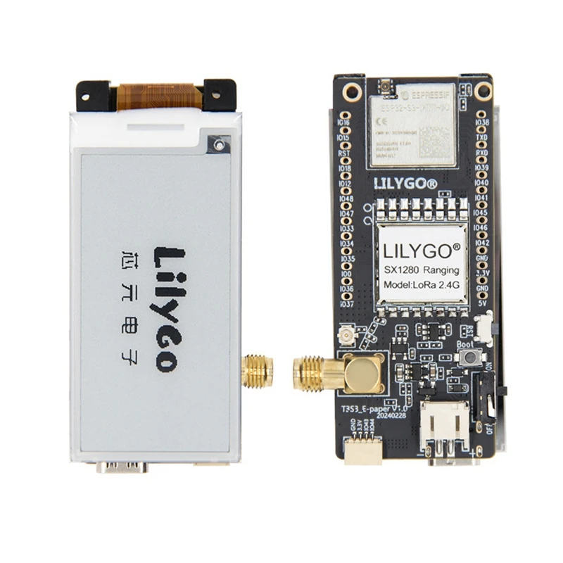 LILYGO ESP32-S3 E-Paper Development Board 2.4G Wireless Module With 2.13 Inch Display