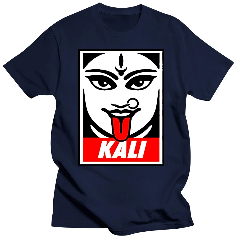 Short fashion T-shirt men Hindu Goddess Kali Men Youth Clothes Boys Classical Kali Clothing Cotton fashion 2020 trend T-shirt