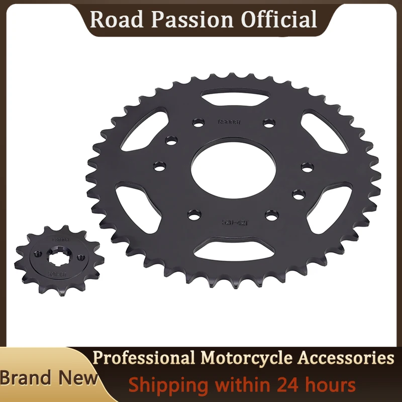 

Motorcycle 520 13T 14T 42T 45T 48T Front & Rear Sprocket Chain Wheel For 125 200 RC ABS 2014 2015 2016 2017 2018 2019 2020