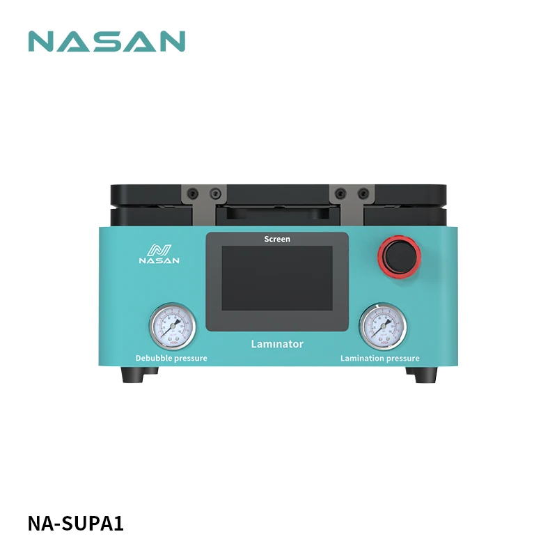 Nasan NA-SUPA1 Mini LCD Laminate and Bubble Remove Machine for Samsung Phone Flat Curved Screen Lcd Repair