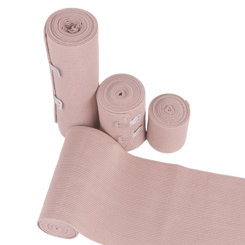 

1 Roll Breathable Elastic Bandage Pressurized First Aid Patch Tape Strap Leg Arm Wound Tie Belt Sports Protection Bandages