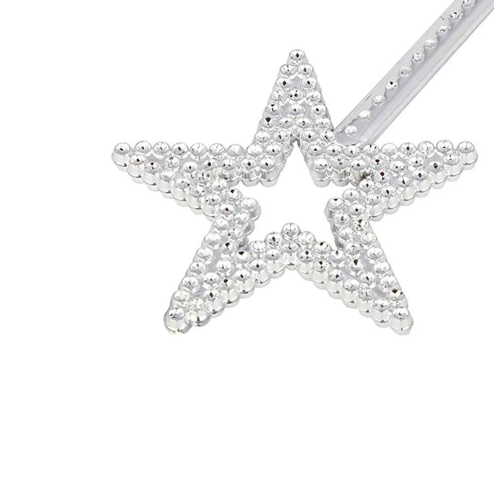 

6 Pcs Fairy Wand Stick Props Gold Wands Kids Pentagram Star for Girls Child Sticks