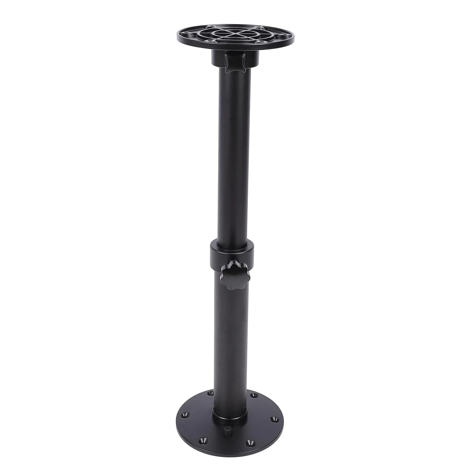 Marine Adjustable Table Pedestal RV Table Leg Heavy Duty Removable Easy To Assemble Aluminum Alloy for Campervan Yacht Deck