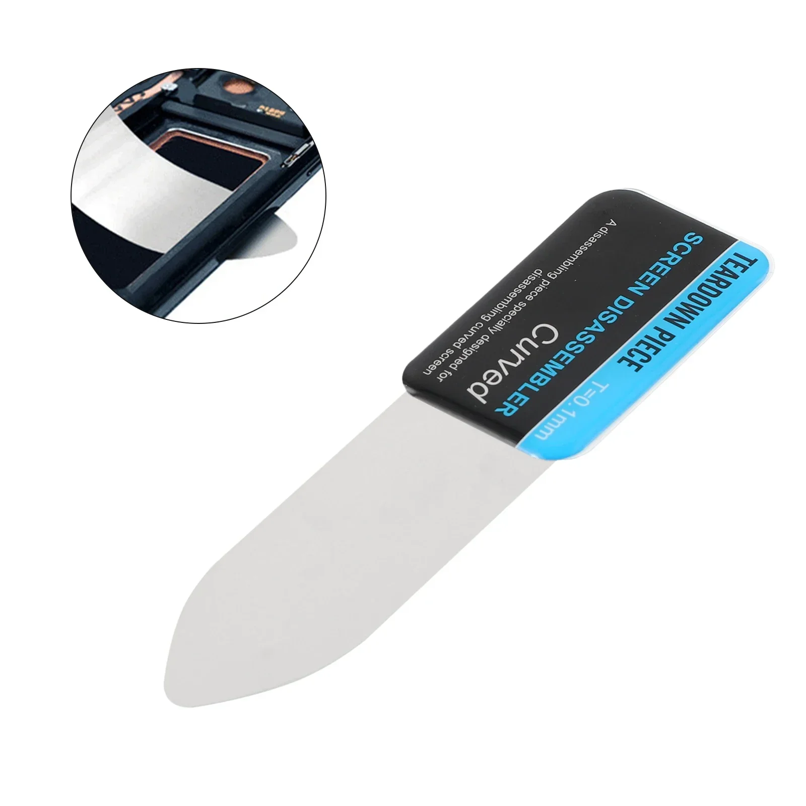 Strumento di rimozione schermo Film a discesa officina utensili manuali sostituzione acciaio per molle liscio 12.1*3*3.5cm 1 pz 9g lucido