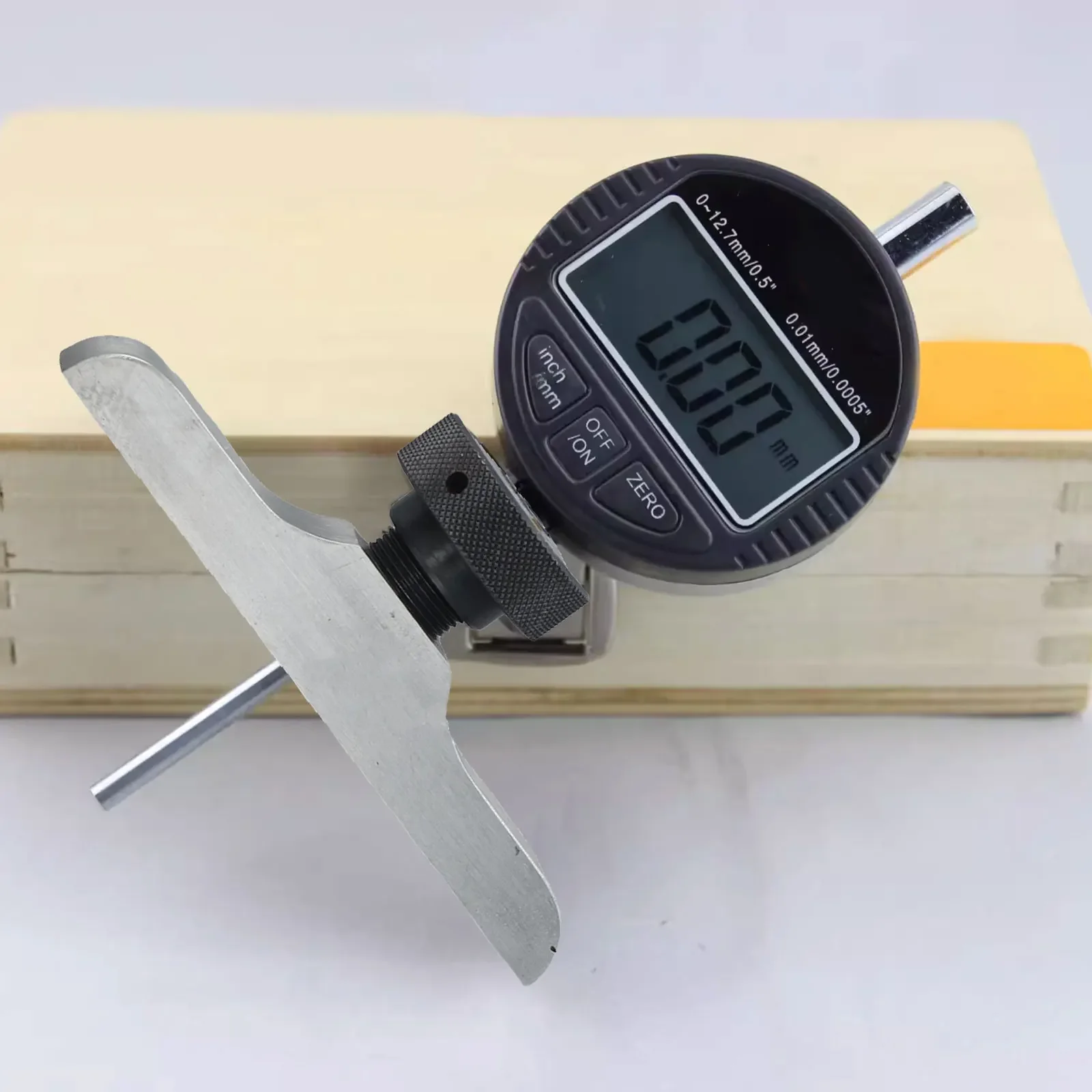 Stainless Steel Stainless Steel Depth Gauge Extended Reach Up To 500mm Engineering Applications For Deep Measurement