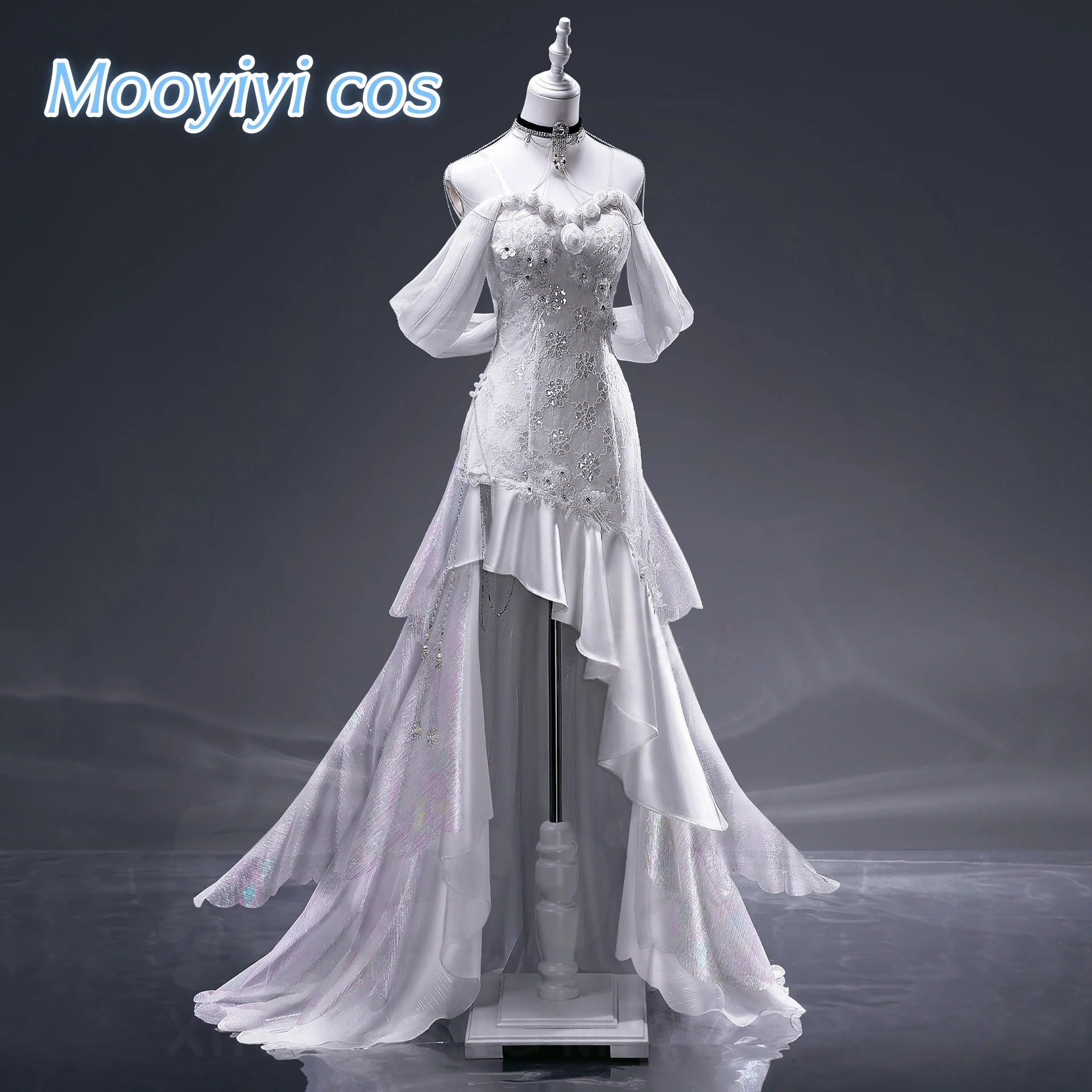 

Game Wuthering Waves The Shorekeeper Cosplay costume Halloween Christmas Role Playing Party Comic costume Women Dress Size S-XL