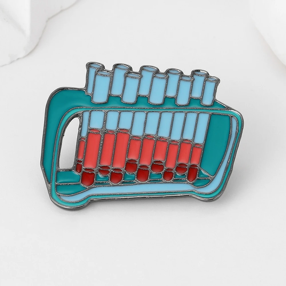 Kan toplama reaktif broş yaratıcı tıp emaye pimleri yaka rozeti doktor hemşire yaratıcılık takı moda aksesuar hediye