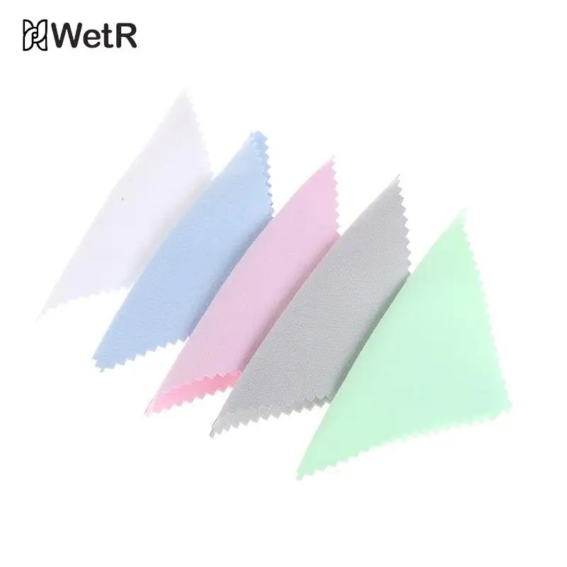 10/50/100pcs Polish Cleaning Polishing Cloth For Silver Gold Metals Wiping Cloth  Keep Jewelry Shining Tools Jewelry Tools 8x8cm