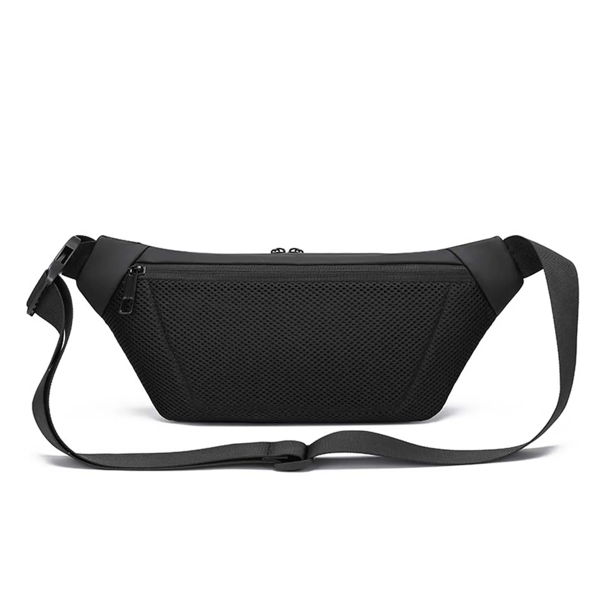 Sac banane en nylon imperméable unisexe, sac à bandoulière pour téléphone portable, sac de poitrine décontracté, vente en gros, sports de plein air, nouveau