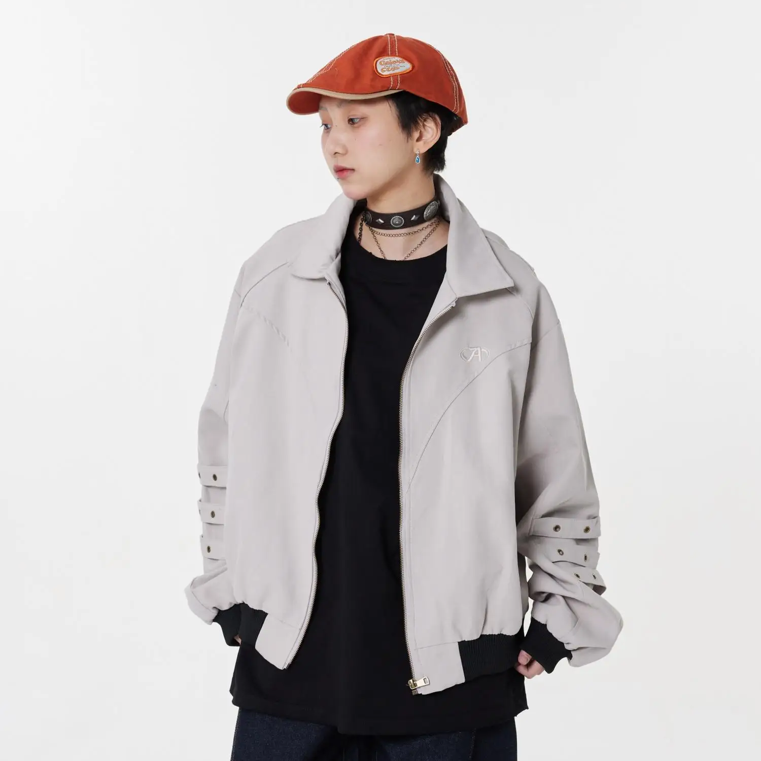 

Мужская куртка-пилот Adow Pl Spring New Canvas Heavy Du в стиле ретро, с лоскутным дизайном, на молнии, в стиле хип-хоп, для уличной моды...