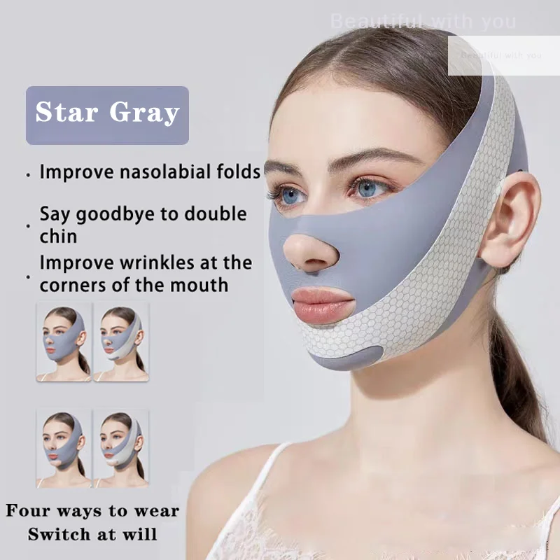 Women Chin Cheek Face Slimming Bandage Lift Up Belt V Line Face Shaper Facial Anti Wrinkle Strap Skin Care Beauty Tools