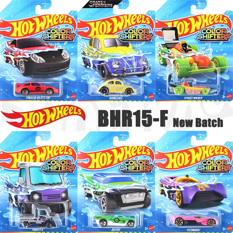Hot Wheels Color Shifters 1:64 Diecast Car Porsche 911 Thermochromic Color Change Alloy Model Toy for Kids Boys Collectible Gift image 3