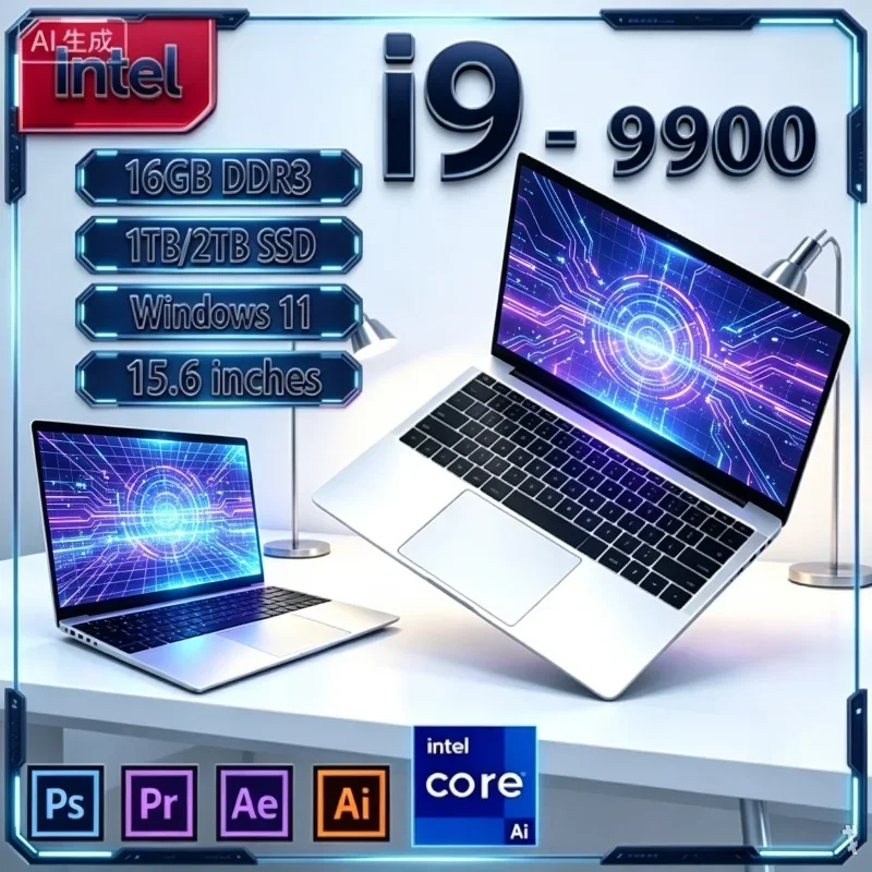 2026 New Hot Daily‑Work I9‑9900 Notebook 14.1