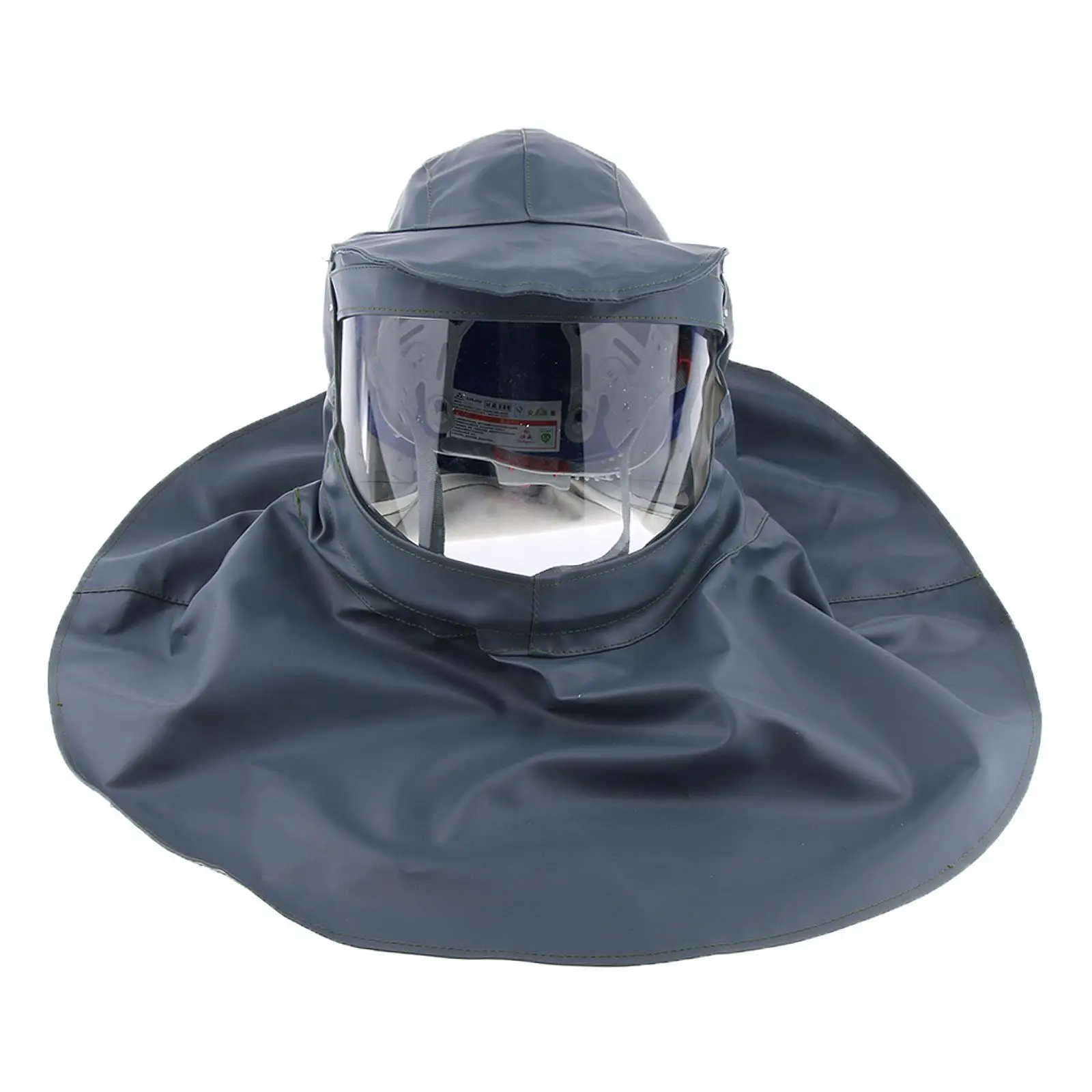 Defensive Shawl Hood Wind Dust Anti Defensive Simple Using Face Protection Neck Protector Acid and Alkali Resistant Hood