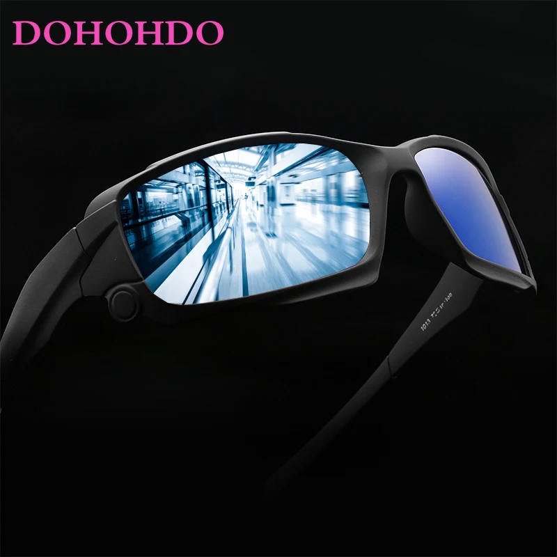 DOHOHDO Men Polarized Sunglasses Night Vision Bicycle MTB Road Bike Glasses Sport Driving Fishing Goggles Cycling Eyewear Women