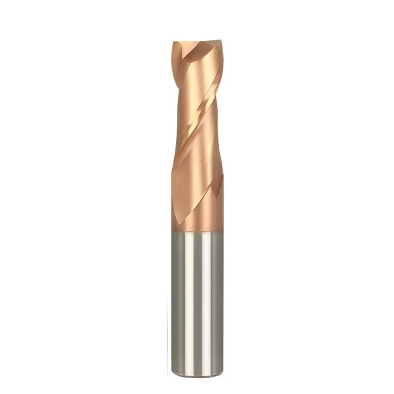 HRC60 14/16/18/20*100MM Tungsten Carbide Coating End Mill  2 Two Flutes CNC Machine Milling Cutter Drill Bit