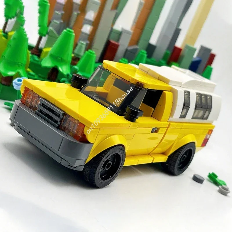 268pcs MOC Pizza Planet Truck Toy Storyes City Champion Supercar Building Blocks Christmas Education Brick Gift Toys Gift