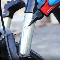 Amortiguador de horquilla delantera para bicicleta de montaña, 60ML, aceite de silicona para amortiguador delantero y trasero, mantenimiento de aceite lubricante