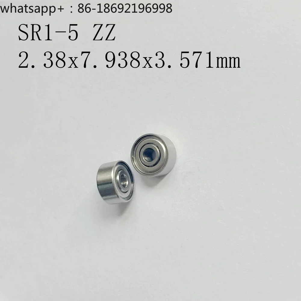20pcs Low Speed Stainless Bearings SR1-5 ZZ  2.38x7.938x3.571mm