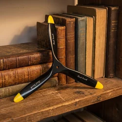 3 Blade 20x6/20x8/20x10/20x12 CCW or CW Black Wooden Propeller High Quality For Scale RC Gas Airplane Model RC parts
