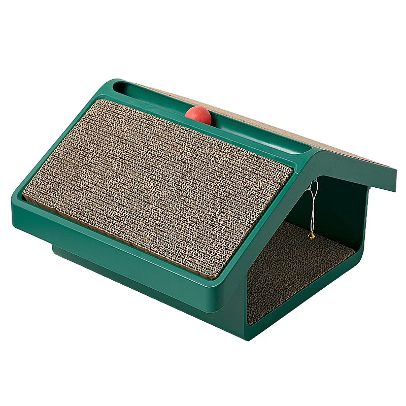 

size cat house Small and medium size cat Pet supplies Corrugated paper Wear-resistant and non-crumbling Semi-open cat litter