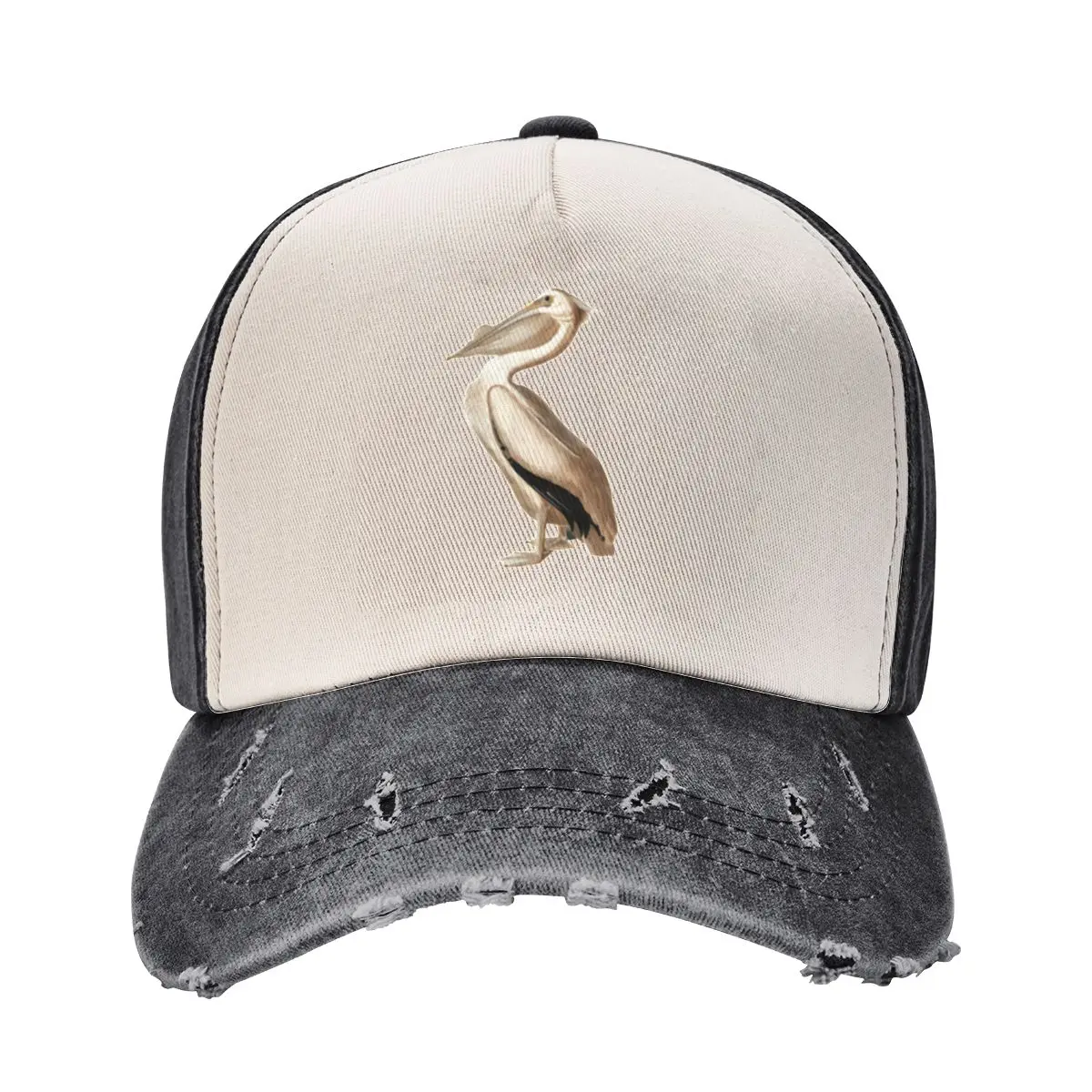 

American White Pelican Baseball Cap Streetwear fun hats fishing hat Designer Man Women's
