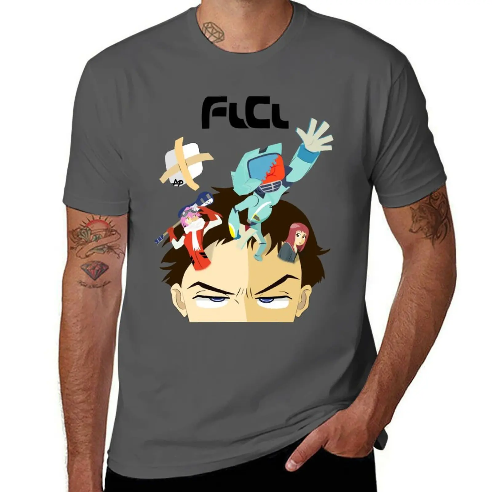 

FLCL - Overflowing T-Shirt High Elasticity Sports Tee Shirt