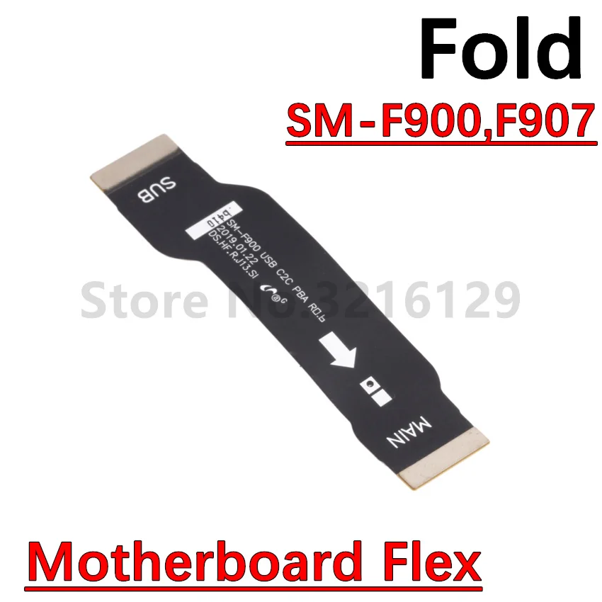 For Samsung Galaxy Z Fold Fold2 Fold3 Fold4 Fold5 F946 F916 F926 F936 Main Board Motherboard Connector LCD Display Flex Cable