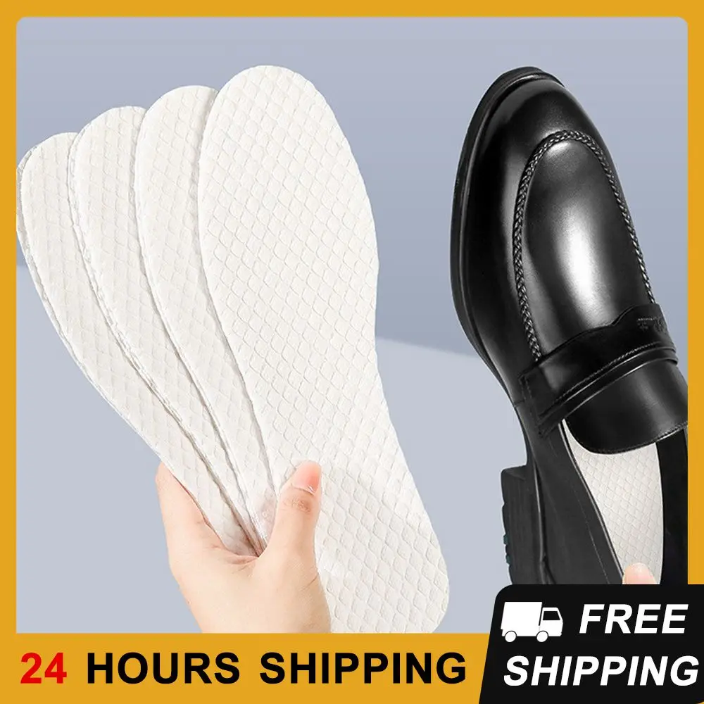 Disposable Insoles Environmentally Friendly Moisture Wicking Natural Wood Pulp Mat Nature Thin Insole Wood Pulp Anti-slip Insole