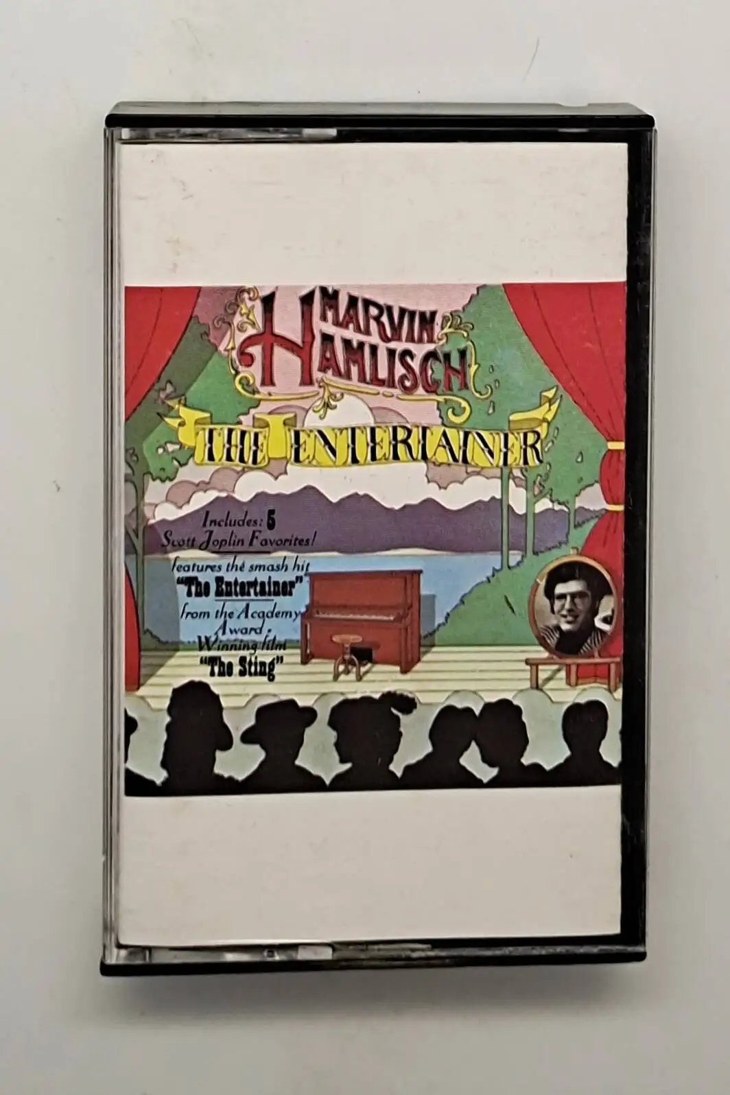 

Музыкальная кассета Джаз Марвин Хамлиш: альбом The Entertainer, Stoptime Rag, кассеты, косплей-гаджет, Walkman, рекордер, автомобильные саундтреки, подарочный набор