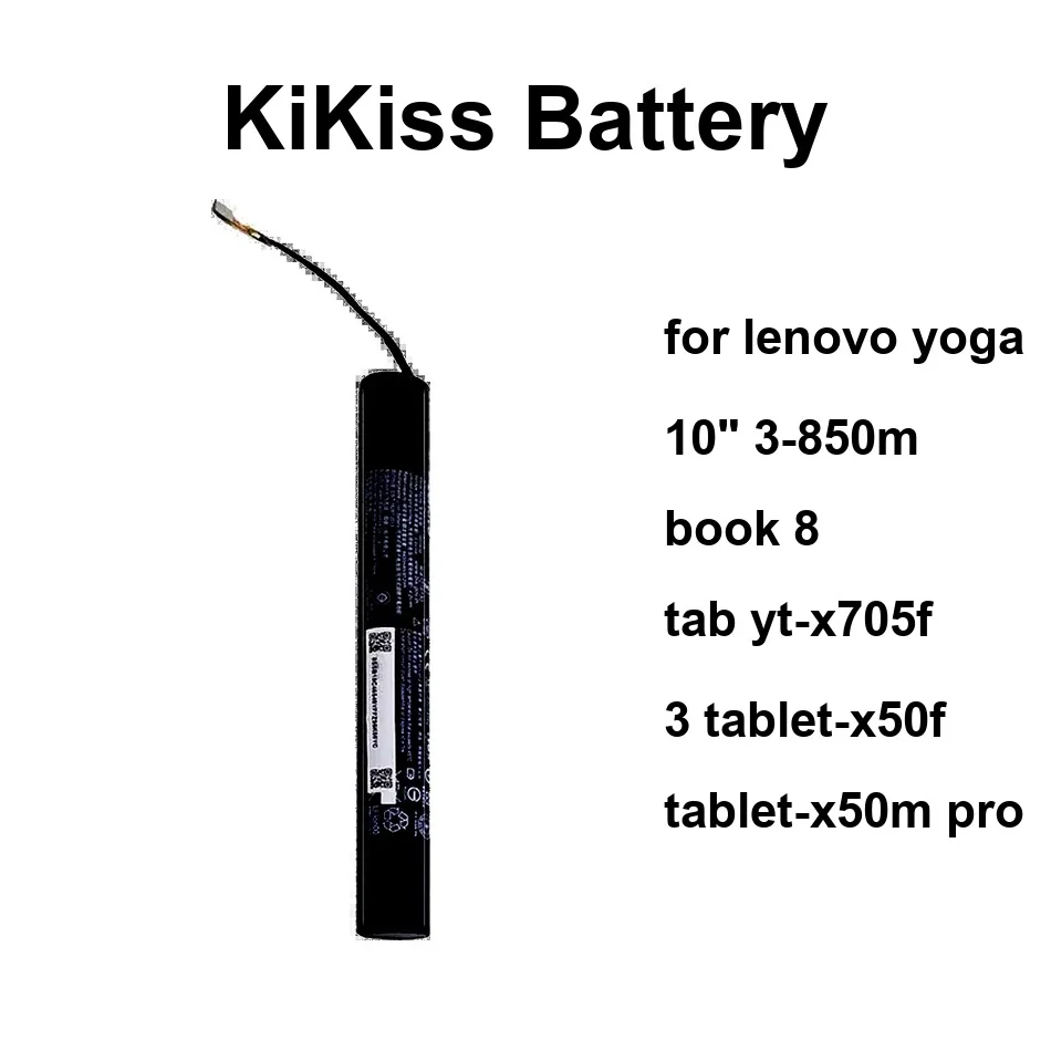 

Аккумулятор для Lenovo Yoga 10 дюймов 3-850M Book 8 Tab YT-X705f 3 Tablet-X50f Tablet-X50m Pro L19D2P32 L15D2K31 L15C2P31 (Android)